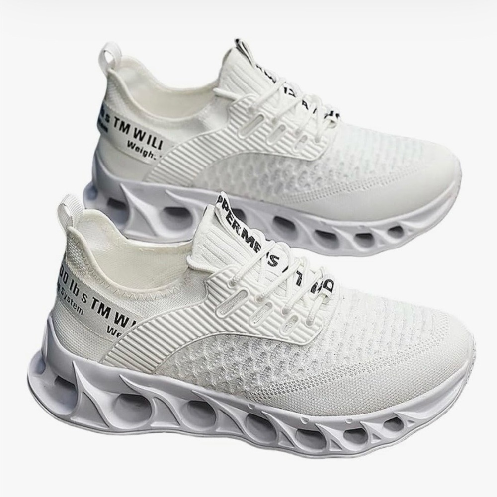 White Athletic Sneakers